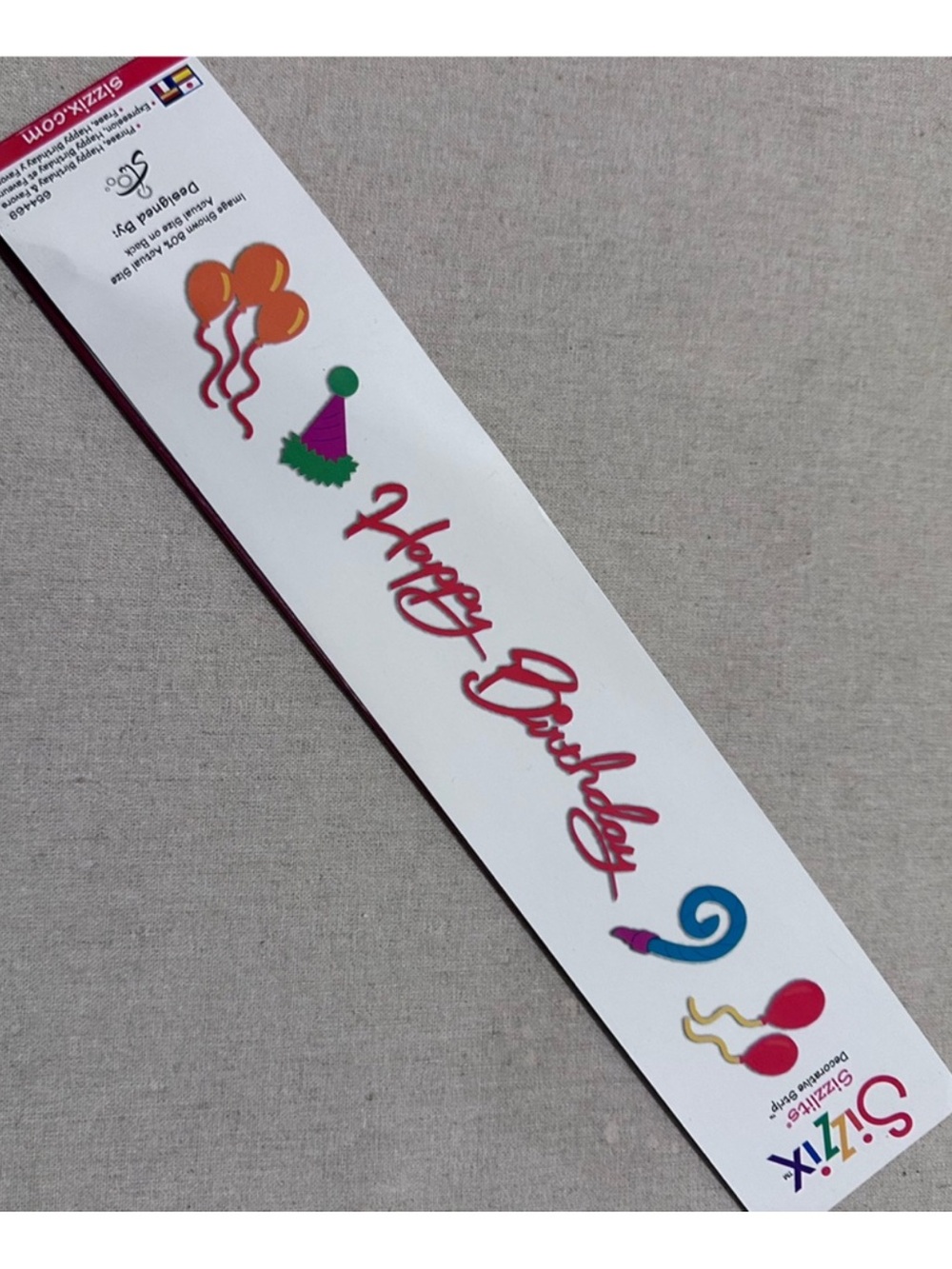 Sizzix | Die Cut | Happy Birthday & Favors - Picture 5 of 5